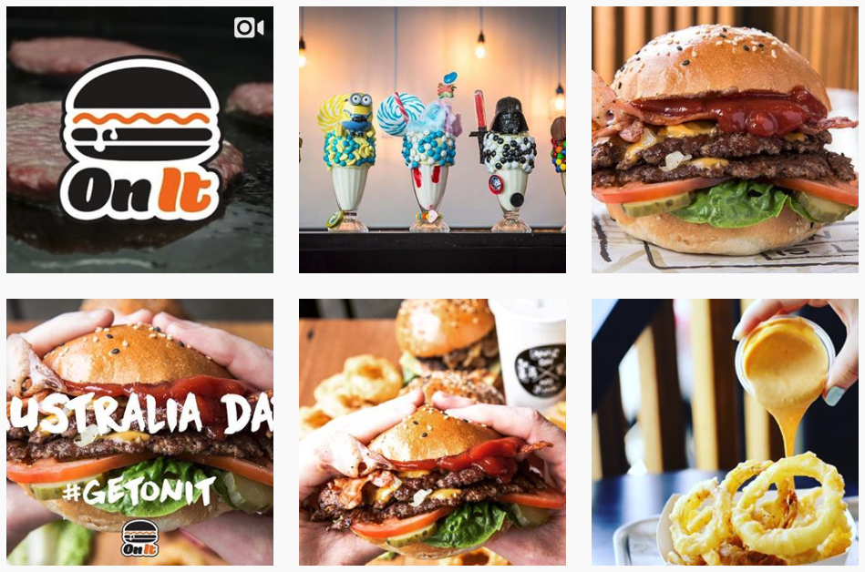 Onit Burgers Instagram Photo For Marketing Trends In The Hospitality Industry
